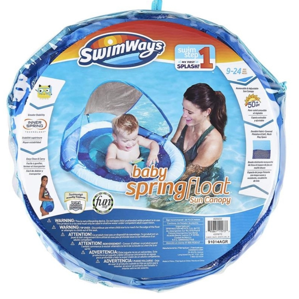 Swimways Baby Spring Float Sun Canopy New